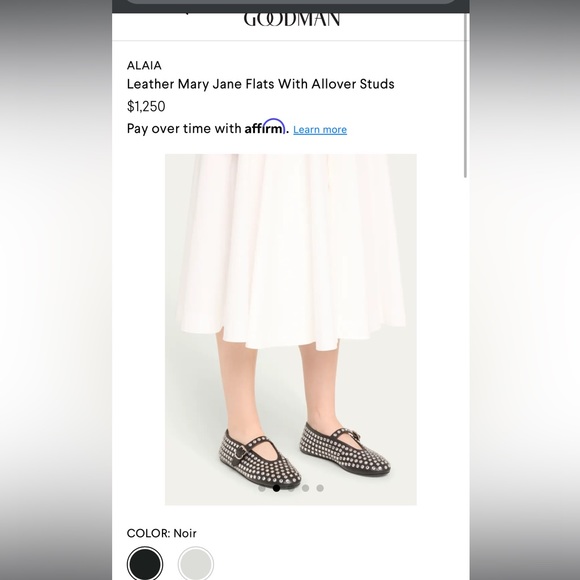 Faux ALAIA Flats - Picture 5 of 5